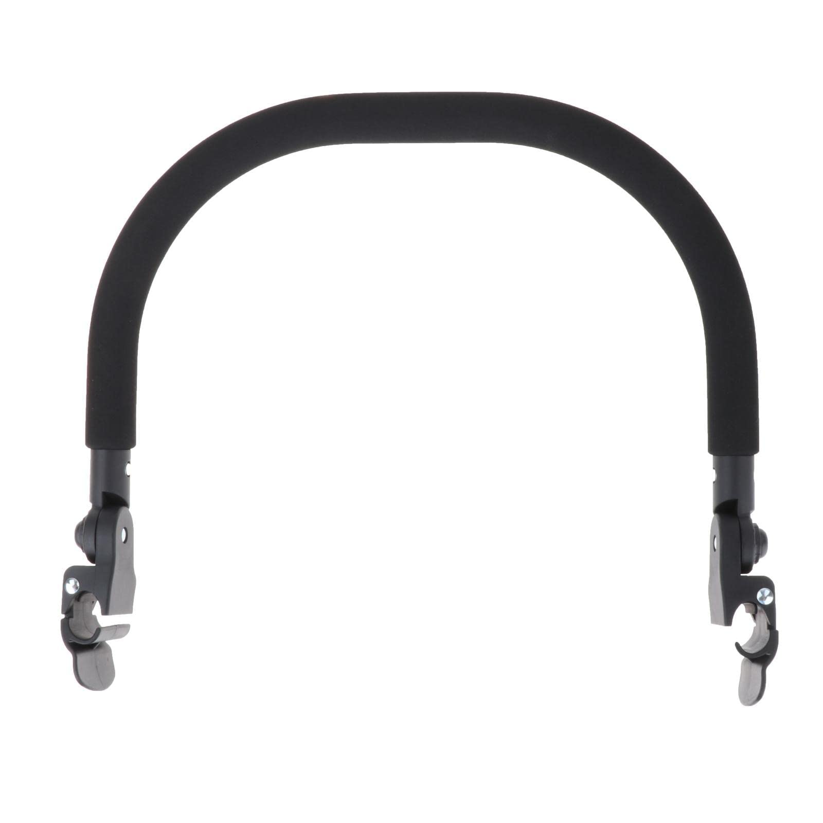 Milageto Reposabrazos universal para cochecito de bebé, barra de parachoques, manillar, accesorios para cochecito de bebé, EVA esmerilado
