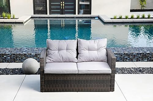 7seatpatiofurnituresetspewickerconversationsetsrattanallweatheroutdoorsectionalsofasetwithstorageboxcoffeetableandcushionsforpatiolawngardenbistroyardpoolbackyard Urban Country Home Decor 7 seat patio furniture sets pe wicker conversation sets rattan all weather outdoor sectional sofa set with storage box coffee table and cushions for patio lawn garden bistro yard pool backyard urban country home decor