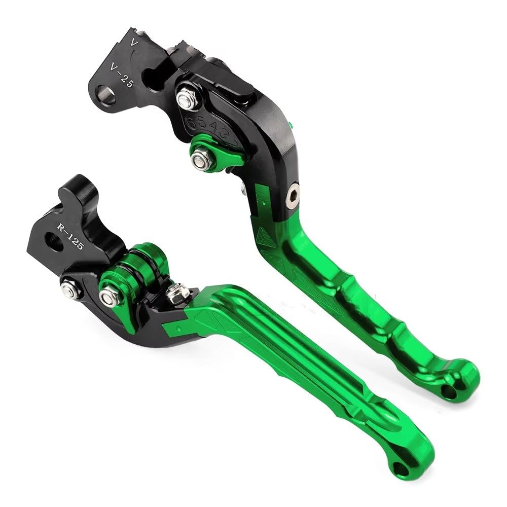 Zhannuobhd Green Brake Clutch Lever For Yfm 700 450 400For Kodiak For Yzm For Yfz 350 For Banshee 600 For Raptor Accessories Motorcycle Restoring Ancient Brake Clutch Levers(Green)