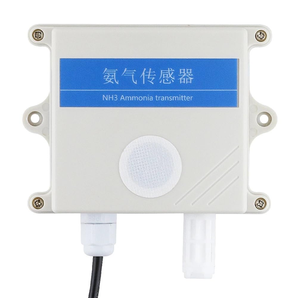 Sensor de gas amoniaco Detección de concentración NH3 100ppm 500ppm Salida RS485 4-20mA 0-5V 0-10V Transmisor detector de alta precisión | 100ppm,0-10V