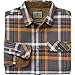 Legendary Whitetails Mens Long Sleeve Button Down 100% Cotton Flannel Shirt, Platinum Plaid, LRG