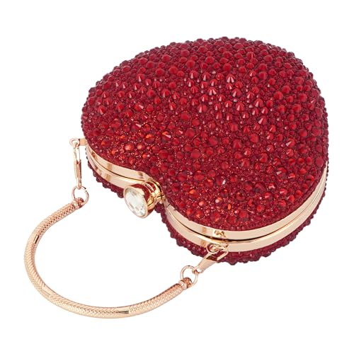 Bolso de mano en forma de corazón para fiesta miniatura 6