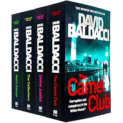 David Baldacci A Camel Club Thriller Collection 4 Books Set