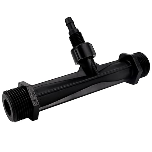 LNQ LUNIQI Tubo inyector de fertilizantes, inyector de fertilizante Venturi de riego de 34 pulgadas para agricultura de jardín, mezclador de