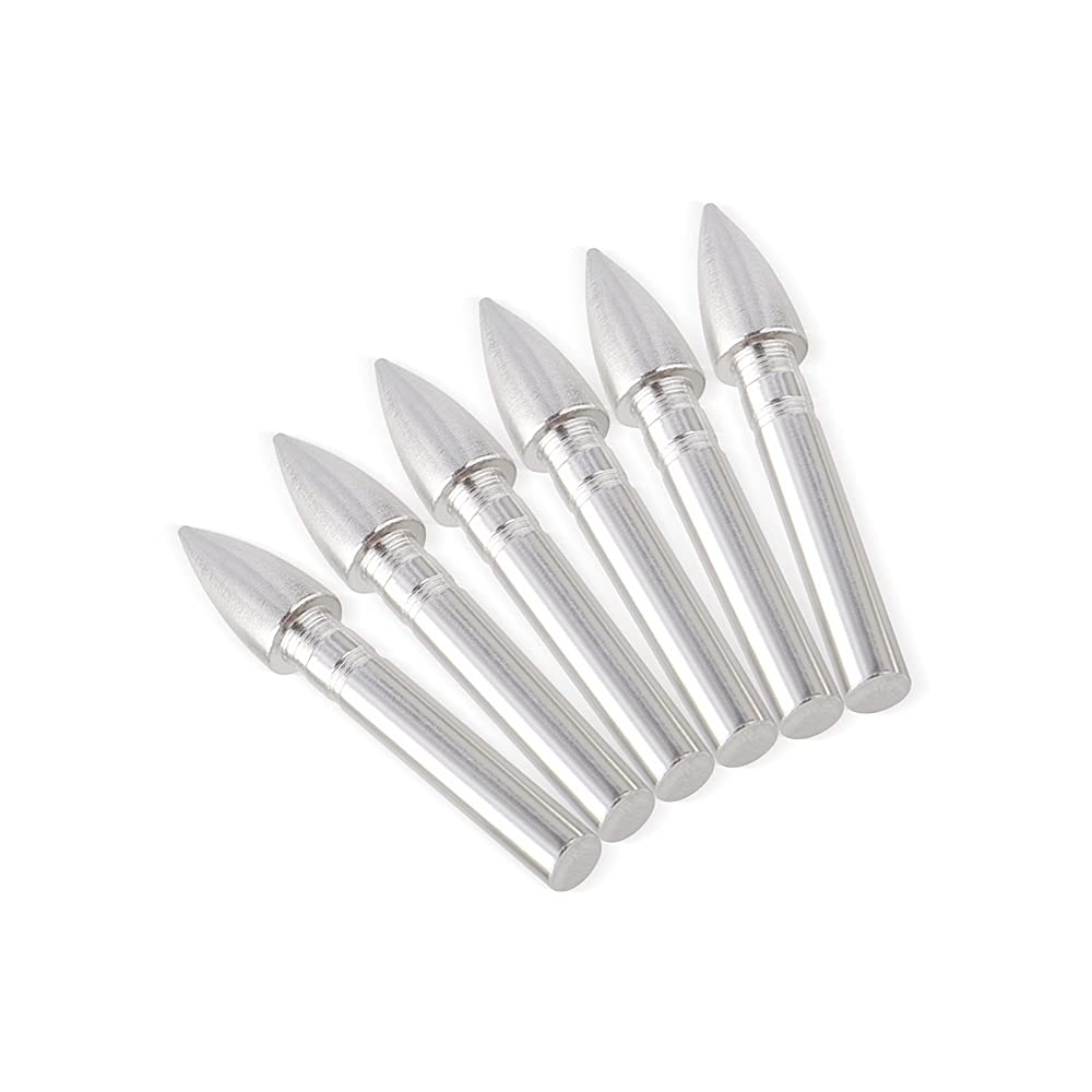 50 Pointes De Flèche 62 Grains – Embouts Collés Pour Flèches Carbone Ø4,2 Mm