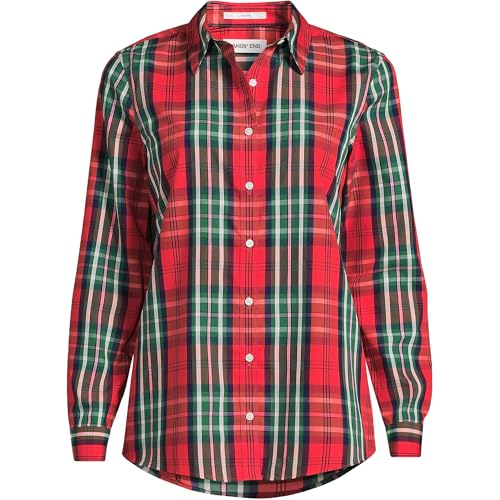 Image of Lands' End Women's Pinwale Cord Long Sleeve Shirt
