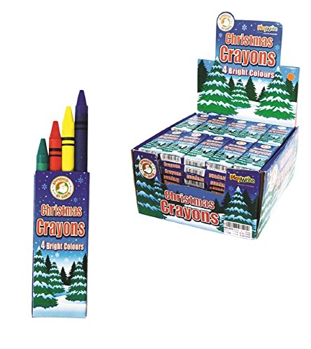 Natale Pastelli 4 per confezione - 12 confezioni