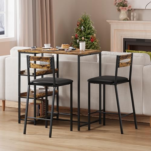 Mesa de comedor de 3 piezas para resolver la falta de espacio en la cocina 3