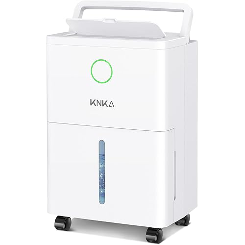 1600 sq.ft Dehumidifier for Basement, 21 Pint Dehumidifiers for Home with Drain Hose, Continuous Drainage, Washable Filter, Intelligent Humidistat for Bedroom, Bathroom, Large Room