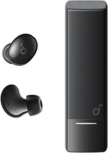 Soundcore A30i by Anker, Smart Noise Cancelling Earbuds, Lipstick-Shaped Stylish Design, Tiny, Lightweight Comfort, Clear Sound, IP54, 15H Playtime in ANC Mode, Wireless Earbuds, Bluetooth 5.4