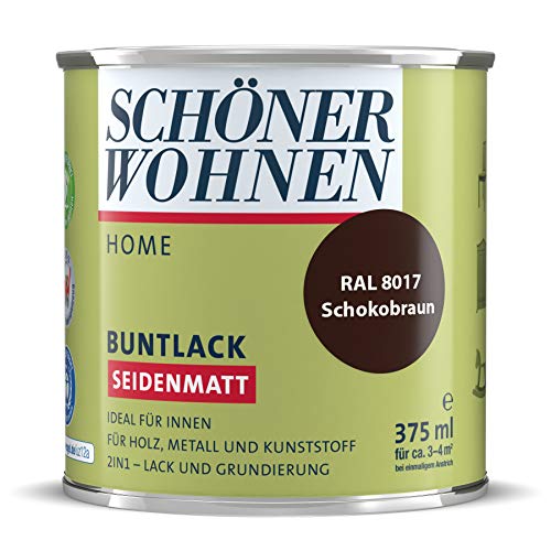 DurAcryl Buntlack Schokobraun 375 ml RAL 8017 Seidenmatt Schöner Wohnen