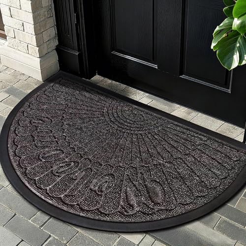 Absorbant à séchage rapide : tapis d'entrée d'intérieur 40 x 60 cm lavable