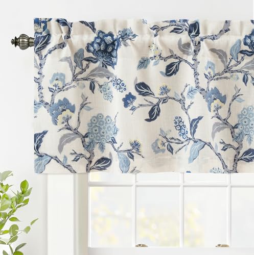 DriftAway Ada Botanical Print Lined Flower Leaf Thermal Insulated Linen