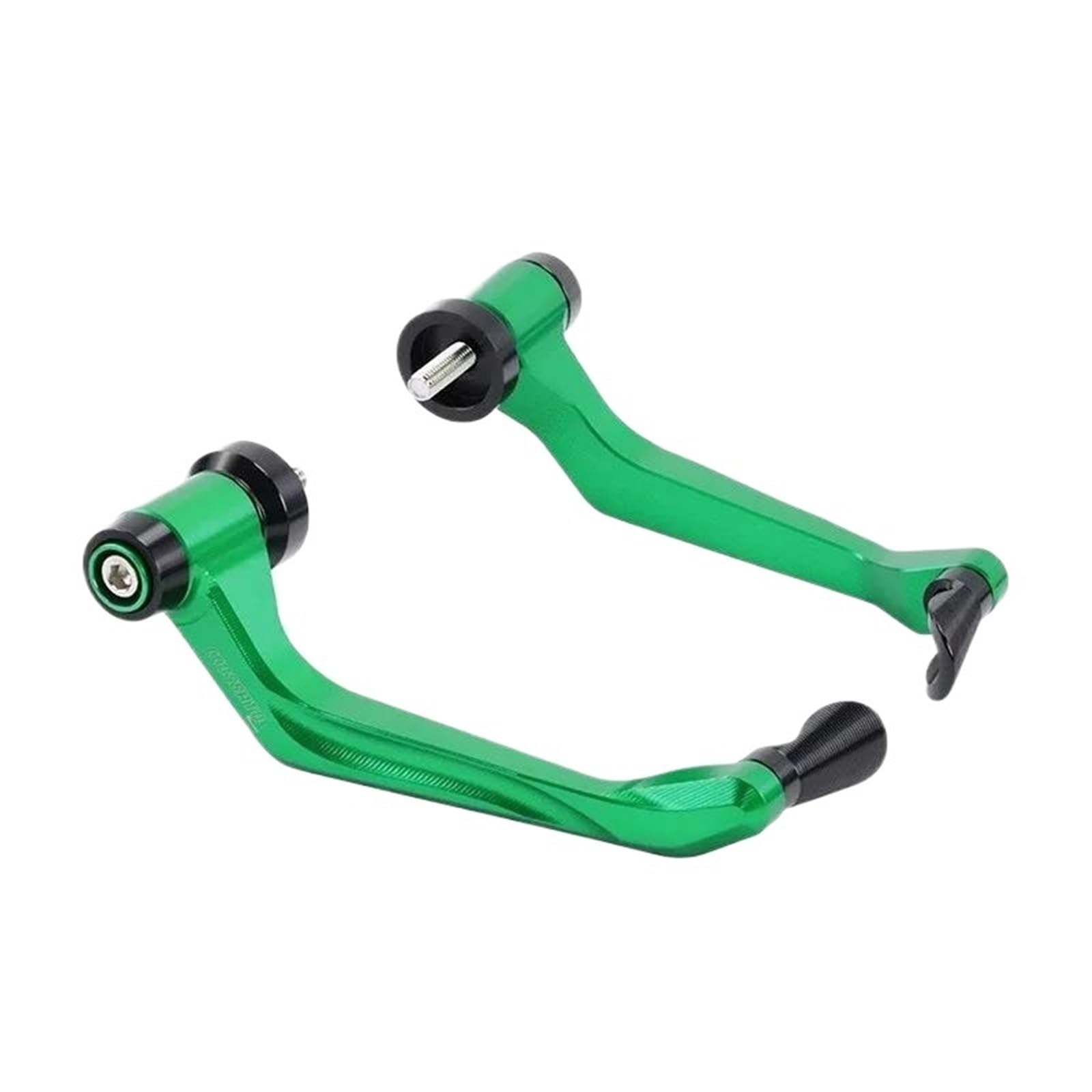 Hjtedhe Green For Zx-4Rr Motorcycle Brake Clutch Lever Handlebar Protector Motorcycle Handlebar Lever Guards(Green)