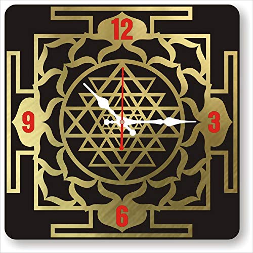 THE 9192 Acrylic Wall Clock for Living Room (Square) (B092SJ43D3) Amazon Price History, Amazon Price Tracker