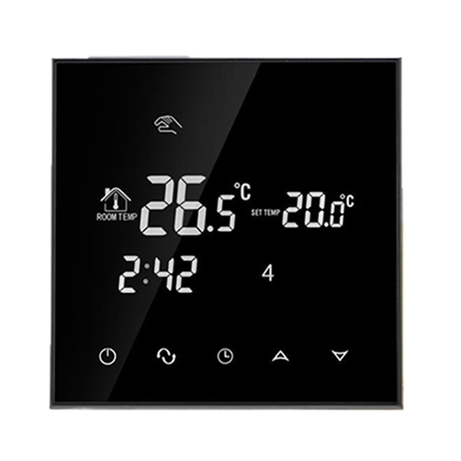 Kontrolowany przez APP Inteligentny i Regulator Temperatury Wi-Fi Elektryczny System Ogrzewania Bezprzewodowy Termostat Pokojowy