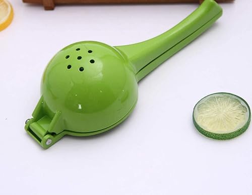 Miniatura 3 de Exprimidor manual de metal Citrus Limón Limón, Exprimidor de frutas, Metal, Herramienta de cocina (verde)