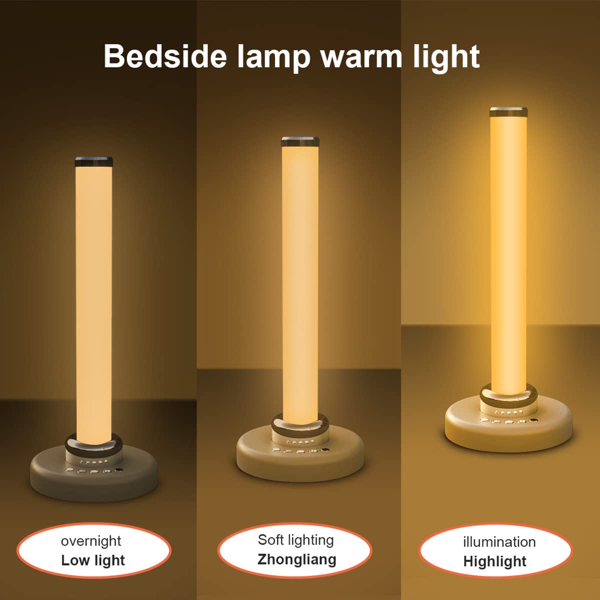 Lampa stołowa LED RGB ściemnialna lampka nocna sterowanie aplikacją i synchronizacja muzyki Lampy nastrojowe RGB Lampka nocna dla dzieci do salonu Oświetlenie dekoracyjne