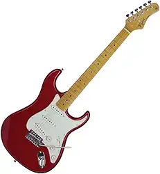 Guitarra elétrica TG-530 Metallic red Woodstock Series Tagima