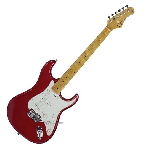 Guitarra elétrica TG-530 Metallic red Woodstock Series Tagima