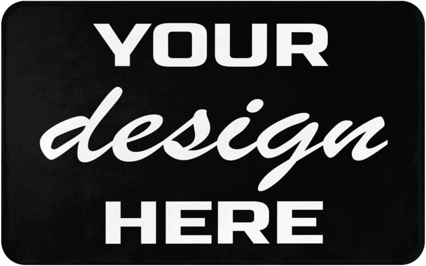 Custom Door Mat for Front Door Funny Doormat Indoor Outdoor Entrance Floor Mat Home Office Welcome Front Door Mat 31.5x20in