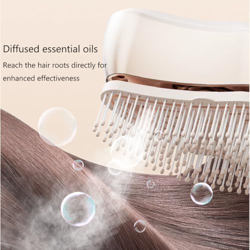 Brosse de massage électrique ThreeH pour votre routine capillaire maison
