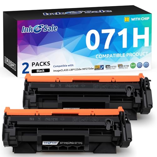 071H 071 Black Toner Cartridge Compatible for Canon MF270 MF273dw LBP122dw