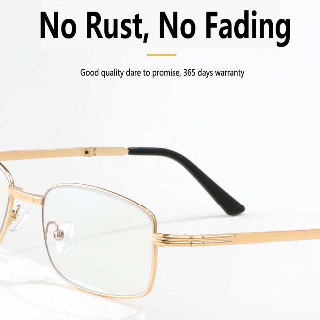 WZX Gafas de Lectura Plegables Anti-luz Azul Computadora Reduce la Fatiga Ocular Lentes Transparentes antideslumbrantes Gafas de Video Antideslumbrantes Portátiles con visión de Futuro Gafas cercanas