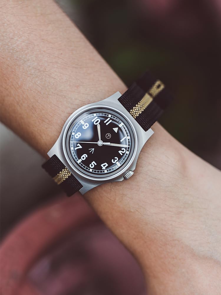 RDUNAE Montre à quartz militaire pour homme Vintage G10 Miyota 2035 K1