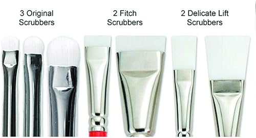 Vista 18 de Creative Mark Scrubber - Pinceles de acuarela profesionales para frotar, secar, remodelar bordes y mucho más. - # 2-2