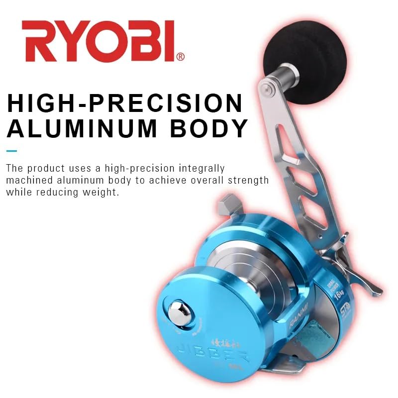 RYOBI RANMI JIGGER BT50 Slow Jigging Fishing Reel (right): Buy