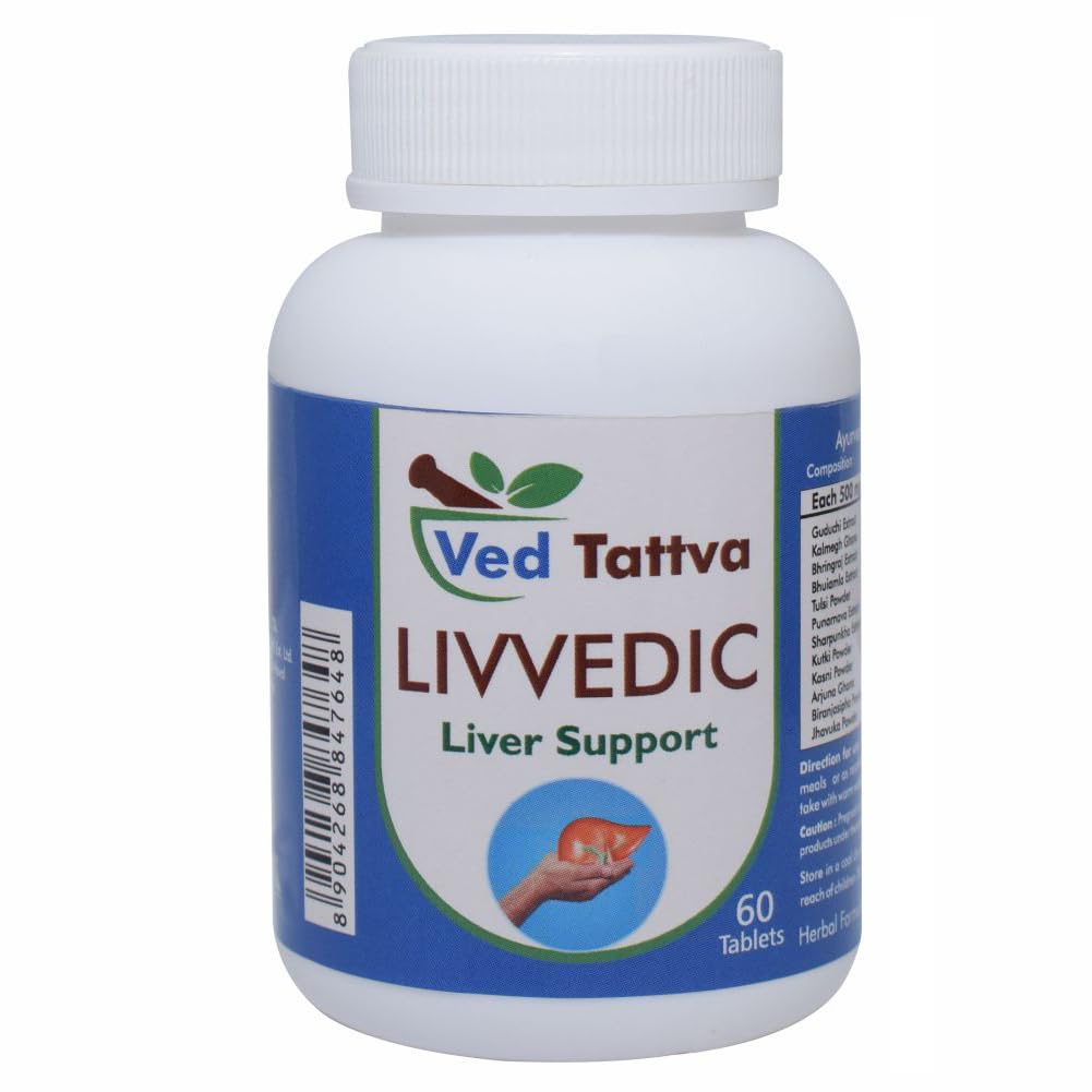 Ved Tattva Liv Vedic (60 Tablets Pack of 1)-image-12