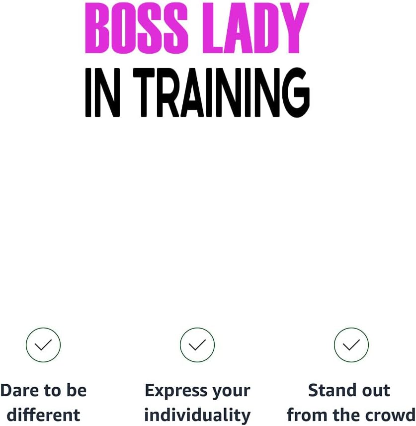 Boss Lady in Training Women's Muscle Tank - Funny Tank Top - Graphic Workout Tank