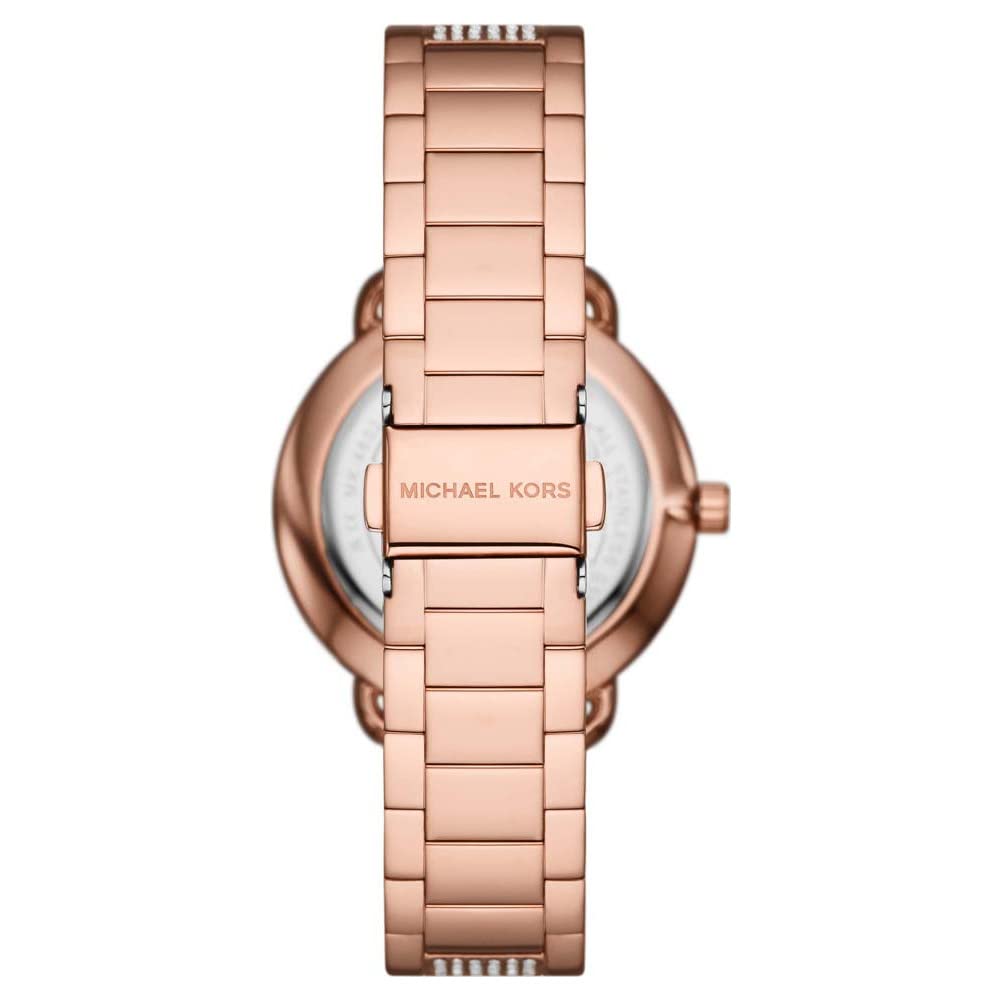Michael Kors Orologio Portia da donna, Movimento al quarzo multifunzione con cinturino in acciaio inossidabile