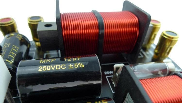 Generic 1x 350W 3 Unit Speaker Frequency Divider 3 Way Audio Crossover Filter -3988C