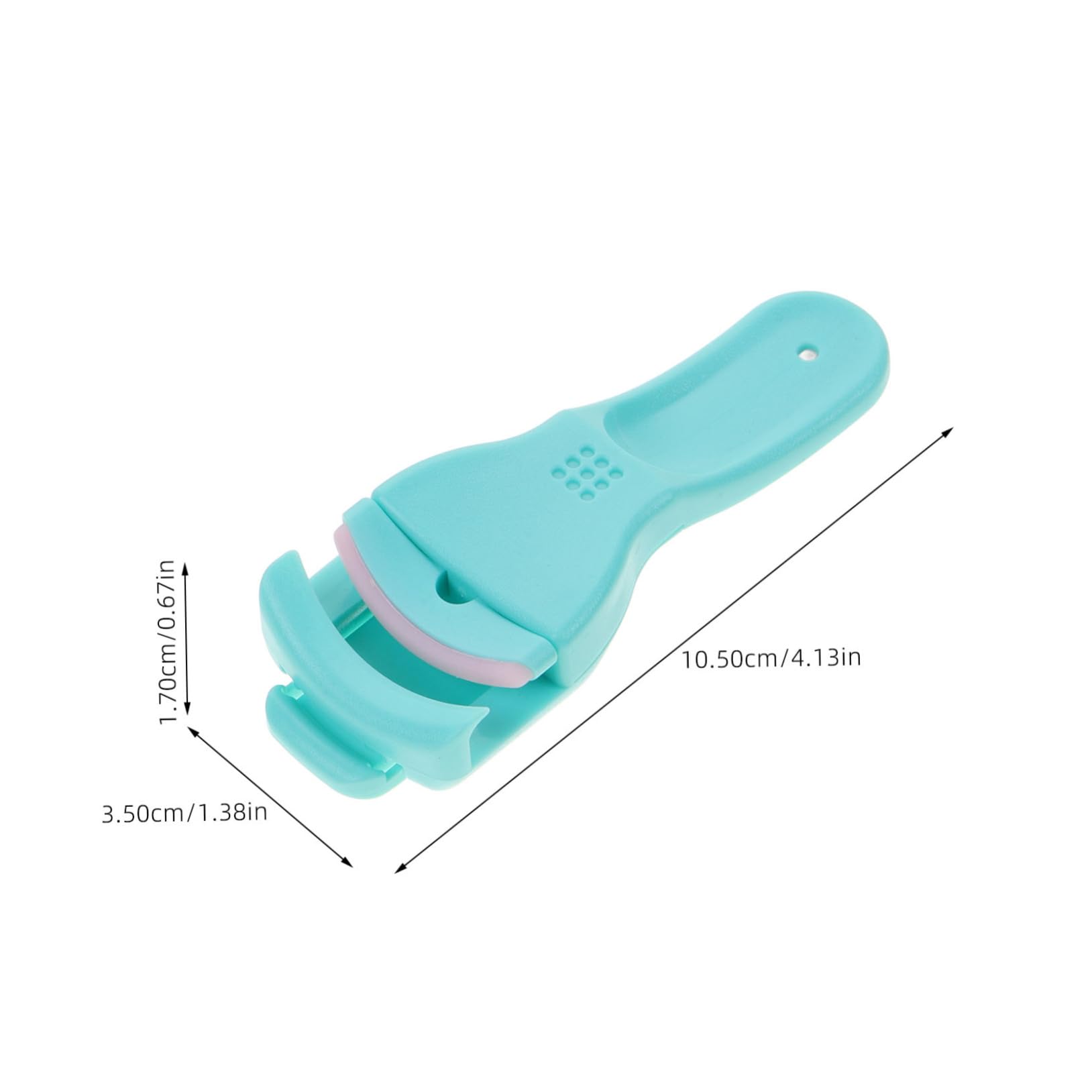 ERINGOGO 2pcs Precision Eyelash Curler Kit Eyelash Lift Tool Plastic Makeup Tool for Women Easy to Use Carry