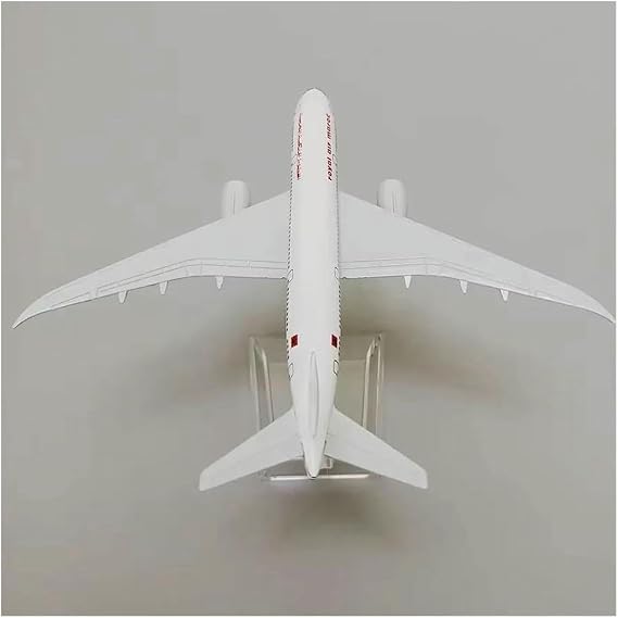 Display Scale Aircraft 16Cm For Royal Air Maroc Boeing 787 Airplane Diecast Alloy Metal For Miniature For Model Suitable For Gift Giving