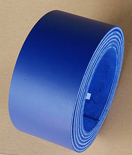 3 Inch Wide Royal Blue Leather Strip 8-9 Oz. (3.2-3.6 Mm) - Latigo Leather Strips Up To 96 Inch Long Made In Usa By Pitka Leather - Leather Craft Projects - Leather Strips Latigo (3" X 12") #TOP3