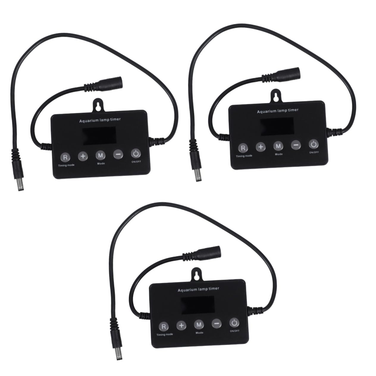 OSALADI 3 Stücke Aquarium Licht Controller Dimmer Timer Universal 12-24v Weiche Sunrise Sunset