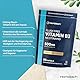 Vitamin B3 Niacin | Hochdosiert 500mg Nicotinamid pro Kapsel | 90 VEGANE Flush Free Kapseln | Hochdosiert Nicotinamide Supplement | Haut - Nerven - Energie | Horbaach