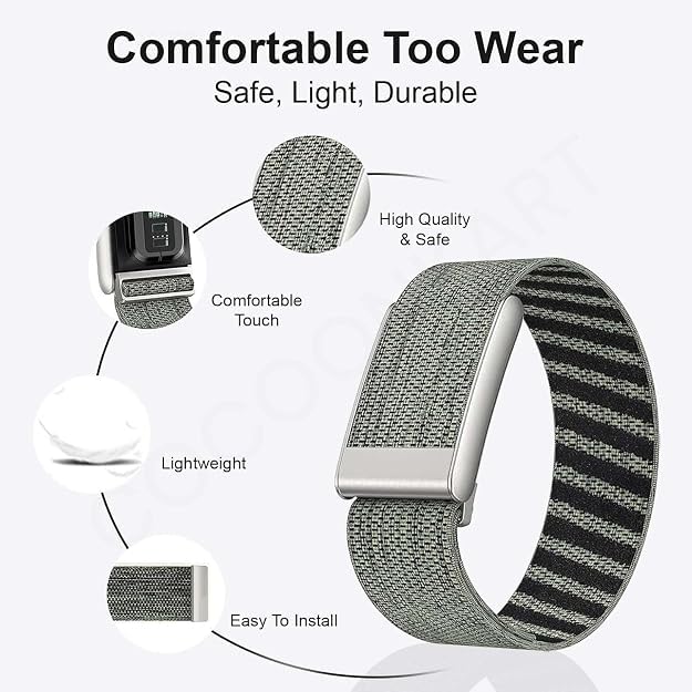 Image of Soft Nylon Sport Strap Breathable, Durable Strap Compatible with Whooop 5.0, One & Peak