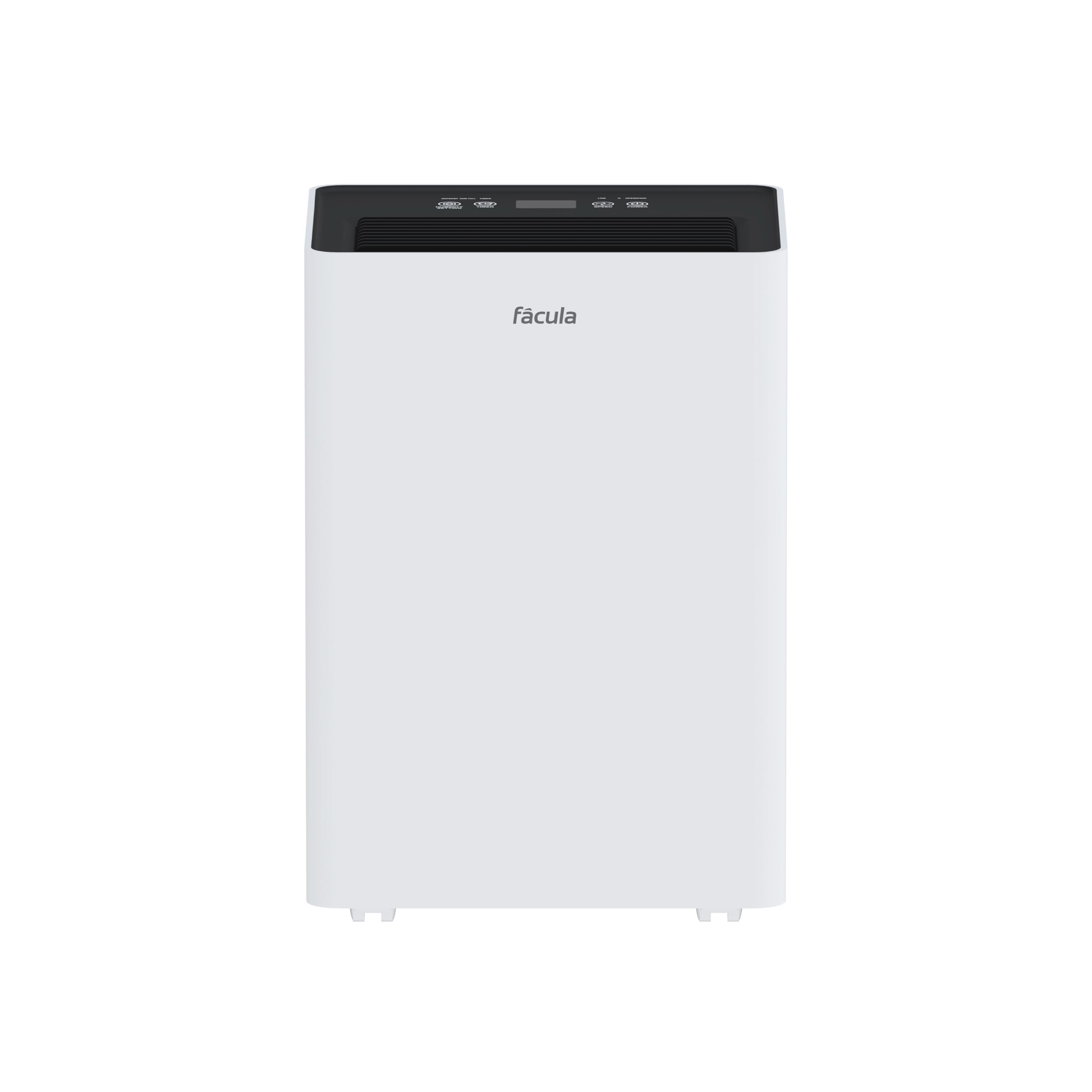 facula - Deshumidificador Siroco 12 l/día | Control Inteligente | Depósito extraíble 3,2l | Secado de Ropa | Temp 1-24h