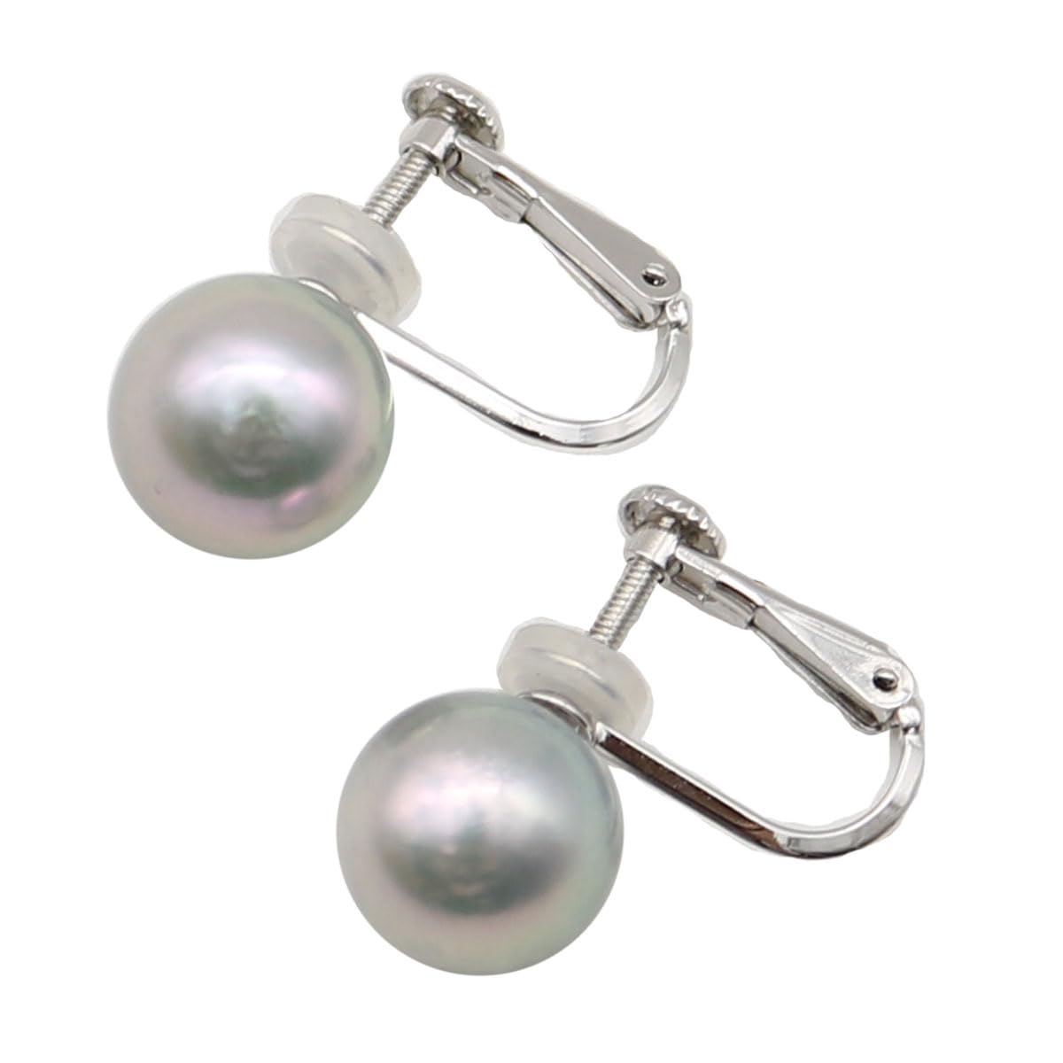 グレー真珠 9mmイヤリング14K 楽天市場】アコヤ真珠 バロックパールイヤリング ピアス 9-10mm