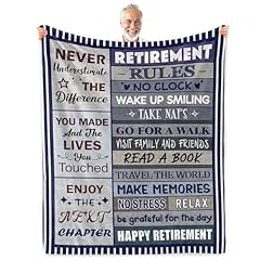 Happy Retirement-blue