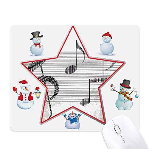 Tapis de souris musique classique design étoile modèle simple épuré