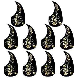 lembrd Pickguard pour Guitare | 10 pièces Self Teardrop Guitare Acoustique Pickguards Étanche | Protections Anti-Rayures… - Les Beatles, Paul McCartney, John Lennon, RIngo Starr, George Harrison