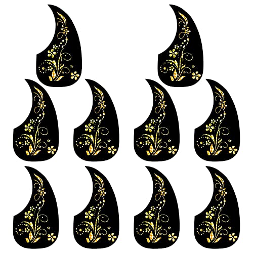 lembrd Pickguard pour Guitare | 10 pièces Self Teardrop Guitare Acoustique Pickguards Étanche | Protections Anti-Rayures… - Les Beatles, Paul McCartney, John Lennon, RIngo Starr, George Harrison lembrd Pickguard pour Guitare | 10 pièces Self Teardrop Guitare Acoustique Pickguards Étanche | Protections Anti-Rayures…