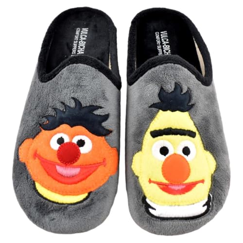 VULCA-BICHA S.L. - Zapatillas de CAS Epi y Blas 449323 Sintético Hombre Color: Marengo-Negro Talla: 40