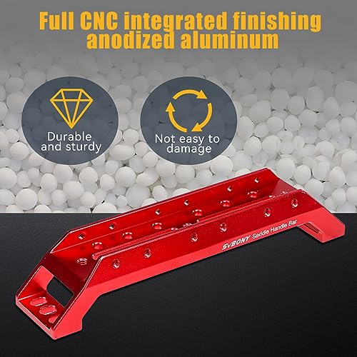 Svbony SV211 Schwalbenschwanzbasis, 203mm Multifunktions Teleskop Sattelgriff, Metall Refraktor Tragegriff, Geeignet für Sucherfernrohr Montagehalterung