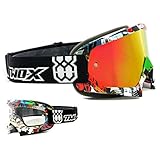 - Das Brillenband dieser TWO-X Race Crossbrille ist mit Silikon besetzt und kann auf dem Crosshelm damit nicht verrutschen.